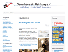 Tablet Screenshot of gv-hainburg.de
